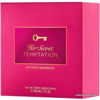 Туалетная вода Antonio Banderas Her Secret Temptation EdT (80 мл)