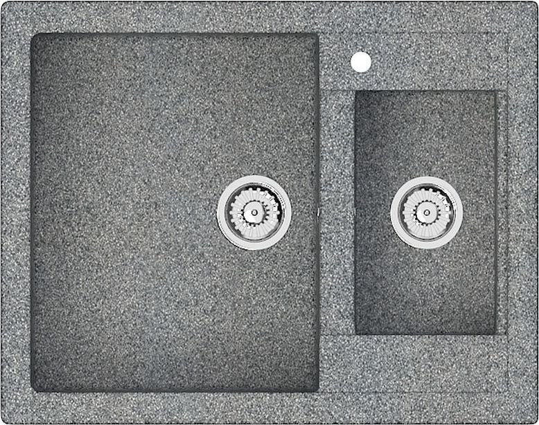 

Кухонная мойка MARRBAXX Карельский камень модель 19/Q8 (темно-серый)