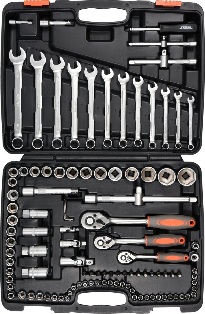 

Универсальный набор инструментов Sthor 58692 (111 предметов)