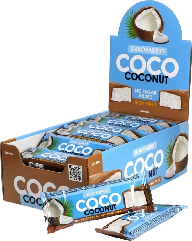 Протеиновый батончик Snaq Fabriq Coco (40 г, кокос)