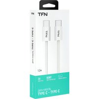 Кабель TFN TFN-C-IP-CC12M-WH USB Type-C - USB Type-C (1.2 м, белый)