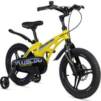 Детский велосипед Maxiscoo Cosmic Deluxe 16 2025 MSC-C1641D (желтый матовый) в Витебске