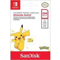 Карта памяти SanDisk Pokemon microSD 256GB SDSQXAO-256G-GN6ZK