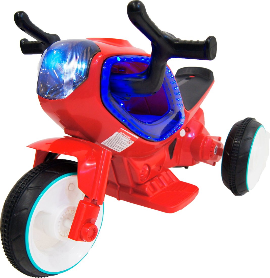 

Электротрицикл RiverToys HC-1388 (красный)
