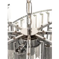 Подвесная люстра BayerLux Лувр 10777424 (хром)