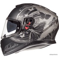 Мотошлем MT Helmets Thunder 3 SV Vlinder B2 Matt (XS, серый)