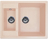 Кухонная мойка Gran-Stone GS-21 (светло-розовый)