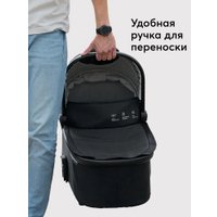 Универсальная коляска Happy Baby Mommer Pro Plus Nova 3 в 1 (black)