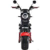 Электроскутер White Siberia CityCoco WS-PRO 2500w 21Ah (с красными брызговиками)