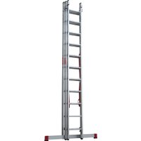 Лестница-стремянка Новая высота NV 323 трёхсекционная профессиональная 3x11 ступеней