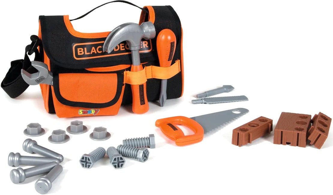 

Набор инструментов игрушечных Smoby Black & Decker Сумка с инструментами 360142