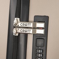 Чемодан Grott 340-619/3-18GLD (золотой)