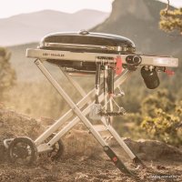 Газовый гриль для дачи Weber Traveler (черный) в Бресте