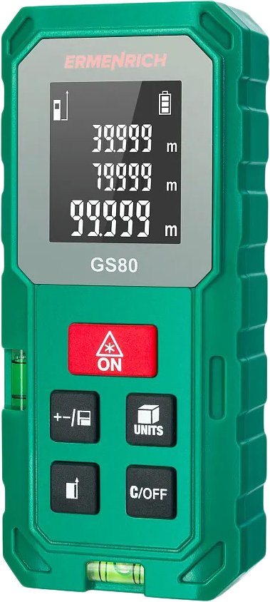 

Лазерный дальномер Ermenrich Reel GS80 83085