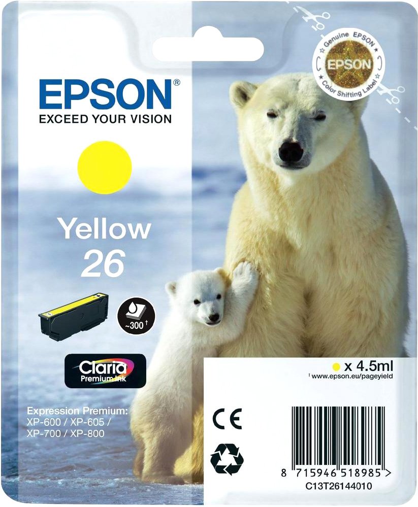 

Картридж Epson C13T26144010