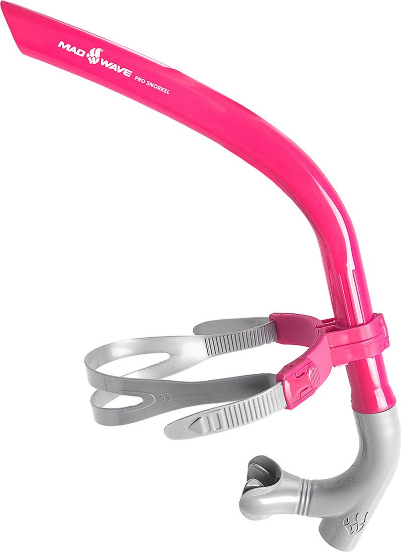 

Трубка для плавания Mad Wave Pro Snorkel (розовый)