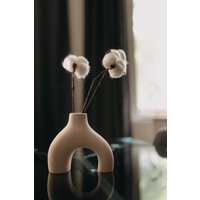 Ваза К.РАМА Мю (бежевый)