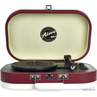 Виниловый проигрыватель Alive Audio Vintage (бордовый)