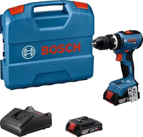 

Ударная дрель-шуруповерт Bosch GSB 18V-65 Professional 06019N3100 (с 2-мя АКБ, кейс)