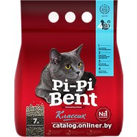 Наполнитель для туалета Pi-Pi Bent Классик 3 кг