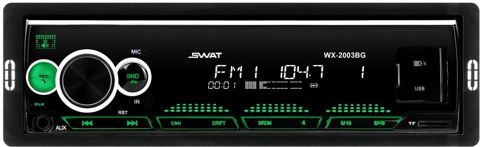 

USB-магнитола Swat WX-2003BG