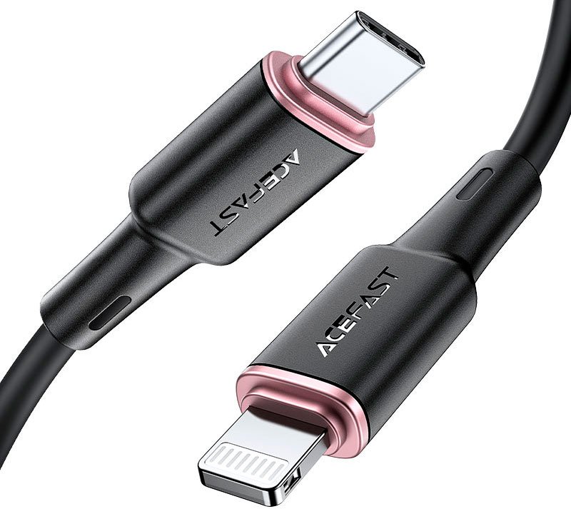 

Кабель AceFast C2-01 USB Type-C - Lightning (1.2 м, черный)