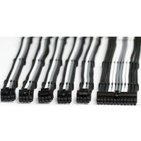 Кабель Qingsea Colorful MOD Extansion Combo QHM-0801 (черный/серый/белый)