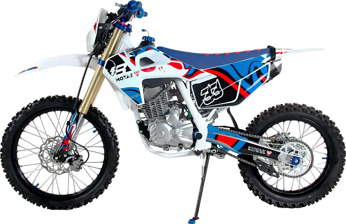

Мотоцикл Motax XR 250 21/18 (черный/белый/синий)