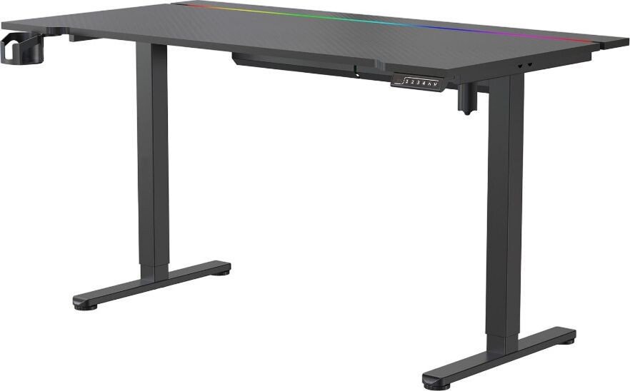 Стол с регулировкой высоты Ritmix TBL-1405GL (карбон)