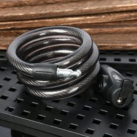 Тросовый велосипедный замок Deli DL508062