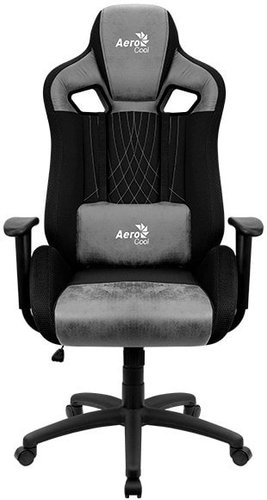 Игровое (геймерское) кресло AeroCool Earl Stone Grey (черный/серый)