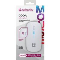 Мышь Defender Coda MB-261 (белый)