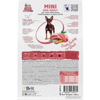 Сухой корм для собак Brit Care Mini Adult Delicious Taste с индейкой и уткой 400 г