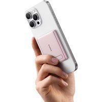 Внешний аккумулятор Baseus PicoGo AM31 Mini Magnetic Power Bank with Stand 20W 5000mAh (розовый)