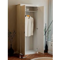 Шкаф распашной Диприз Индра 2дв. Д.70138.1 (белый)