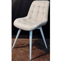 Стул Фатэль Николь woodD (белый, кэмел 14)