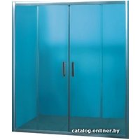 Стеклянная шторка для ванны Coliseum 003-140 (тонированное стекло)