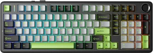 Клавиатура AULA F99 Pro (черный/серый/зеленый)