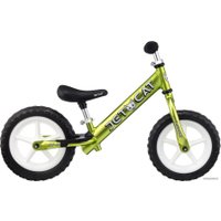 Беговел JetCat 12 Sport SLT EVA (зеленый, белые колеса)