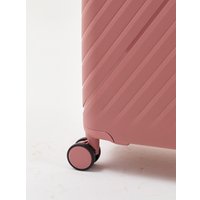 Чемодан-спиннер L'Case Basel 22 (S, розовый)