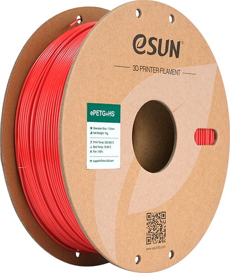 Филамент eSUN PETG+HS filament PETG+HS175R1Y1 (1.75мм, красный)