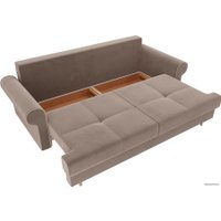 Диван Лига диванов Сплин 101675 (велюр, коричневый)