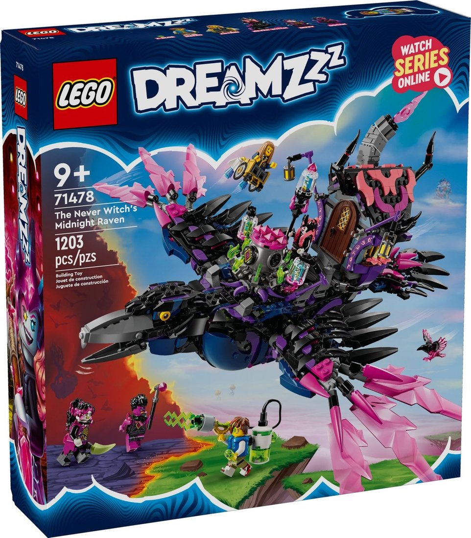 

Конструктор LEGO DREAMZzz 71478 Полуночный ворон Невервич