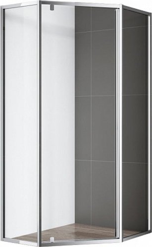 Душевая стенка Cezares ECO-O-80-FIX-P-Cr