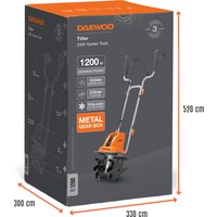 Мотокультиватор электрический Daewoo Power TE 1200