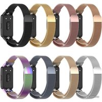 Браслет Rumi Milanese loop металлический для Huawei Band 6 / Honor Band 6 (серый)