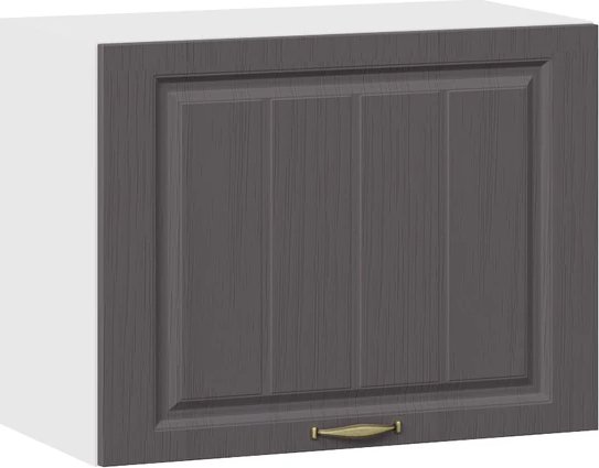 

Шкаф навесной Трия Лина 1ВВ6Г с одной откидной дверью (белый/графит)