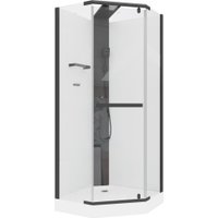 Душевая кабина Cerutti Spa CHIKA901B (черный)