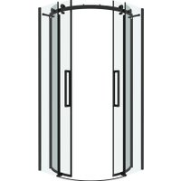 Душевой уголок Grossman Classic 90x90x195 301.K33.04.9090.21.00 (черный матовый/прозрачное стекло)