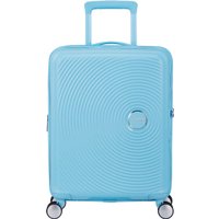 Чемодан-спиннер American Tourister Soundbox Blueberry fizz 55 см